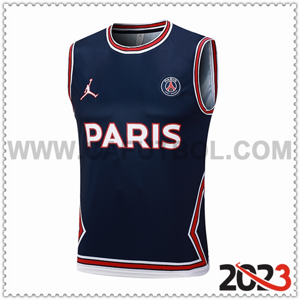 Chalecos de Futbol PSG Azul marino 2023 2024 -04