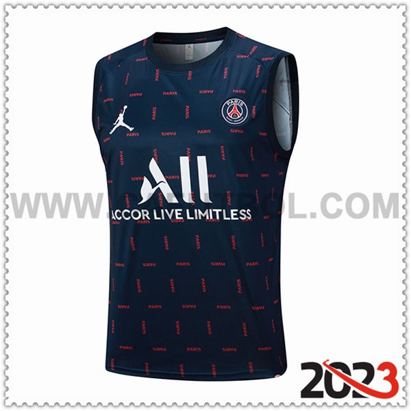 Chalecos de Futbol PSG Azul marino 2023 2024 -03