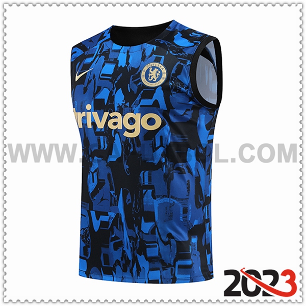 Chalecos de Futbol FC Chelsea Azul 2023 2024