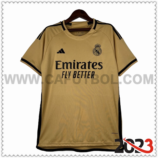 Camiseta Entrenamiento Real Madrid Marrón 2023 2024