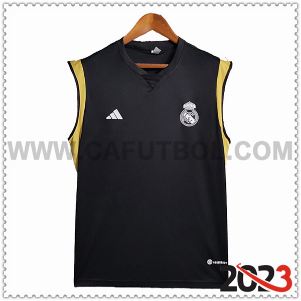 Chalecos de Futbol Real Madrid Negro 2023 2024 -02