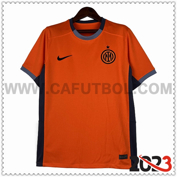 Camiseta Entrenamiento Inter Milan Naranja 2023 2024