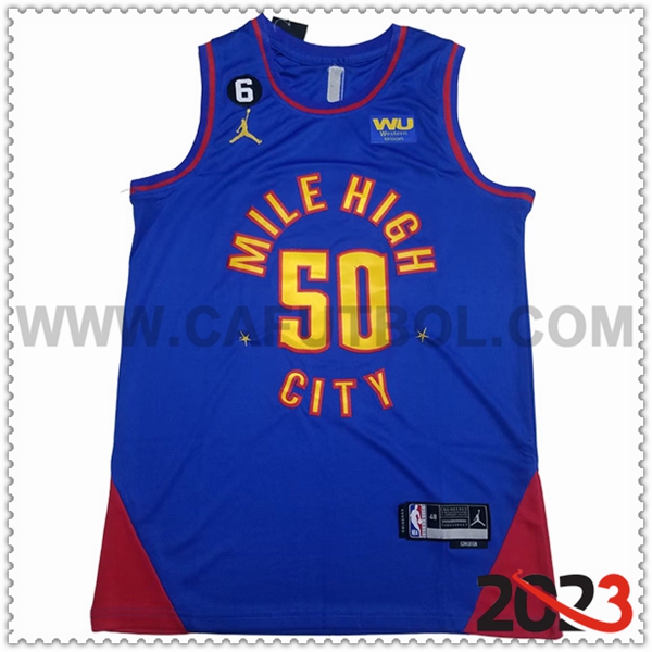 Camisetas Denver Nuggets (GOROON #50) 2023/24 Azul