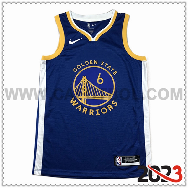 Camisetas Golden State Warriors (YOUNG #6) 2023/24 Azul