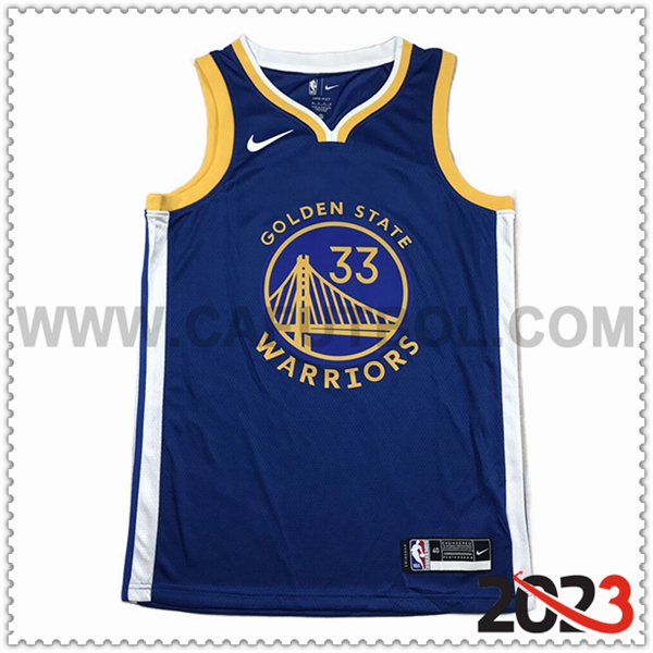 Camisetas Golden State Warriors (WISEMAN #33) 2023/24 Azul