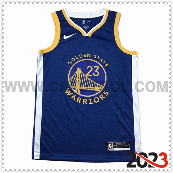 Camisetas Golden State Warriors (GREEN #23) 2023/24 Azul