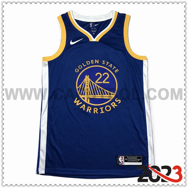 Camisetas Golden State Warriors (WIGGINS #22) 2023/24 Azul