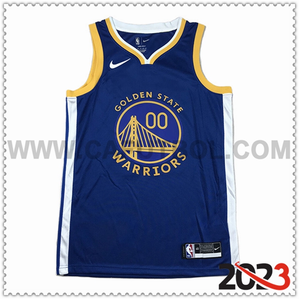 Camisetas Golden State Warriors (KUMINGA #00) 2023/24 Azul