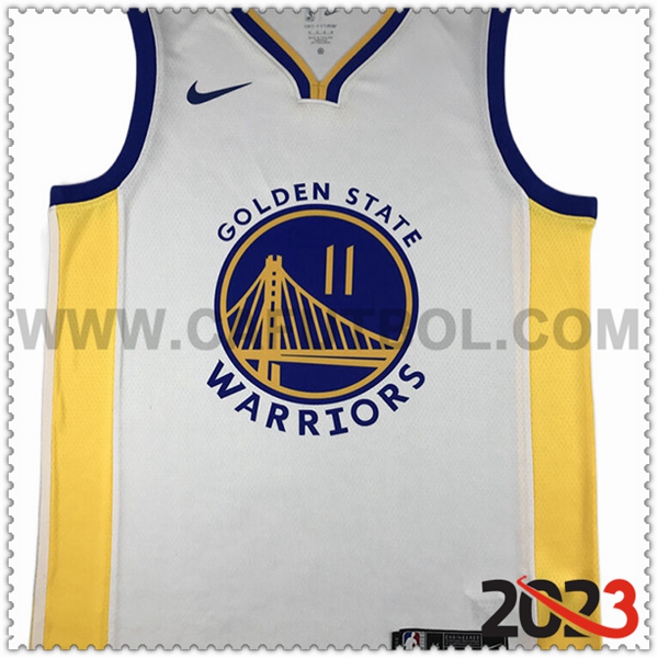 Camisetas Golden State Warriors (THOMPSON #11) 2023/24 Blanco