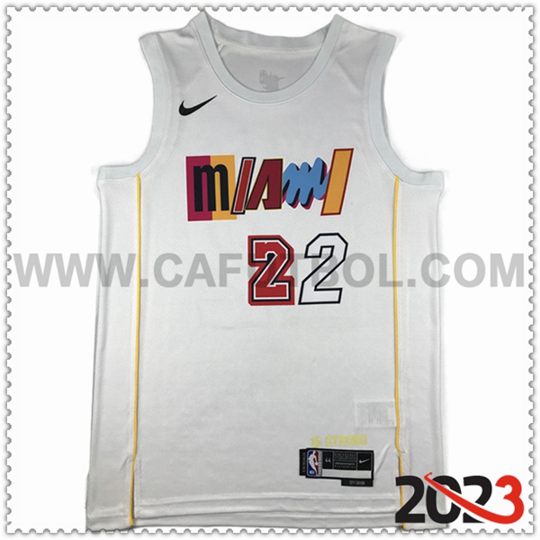 Camisetas Chicago Bulls (BUTLER #22) 2023/24 Blanco