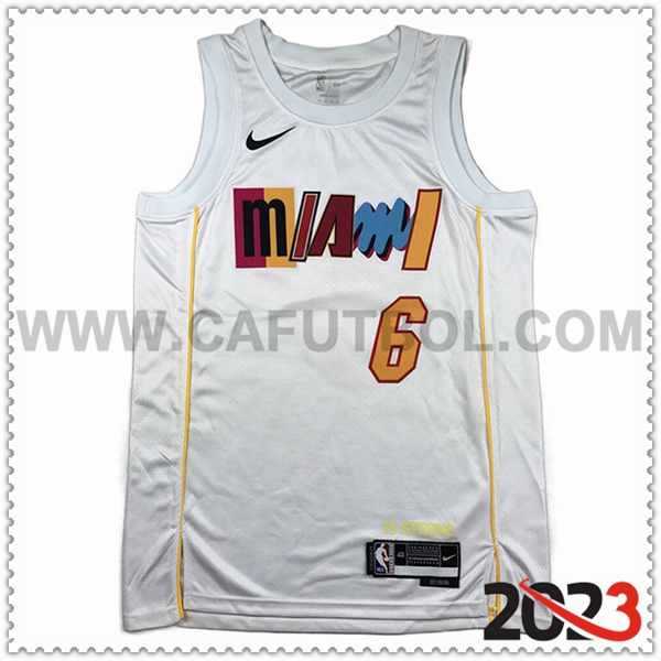 Camisetas Chicago Bulls (JAMES #33) 2023/24 Blanco