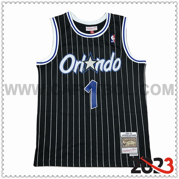 Camisetas Orlando Magic (HARDAWAY #1) 2023/24 Negro