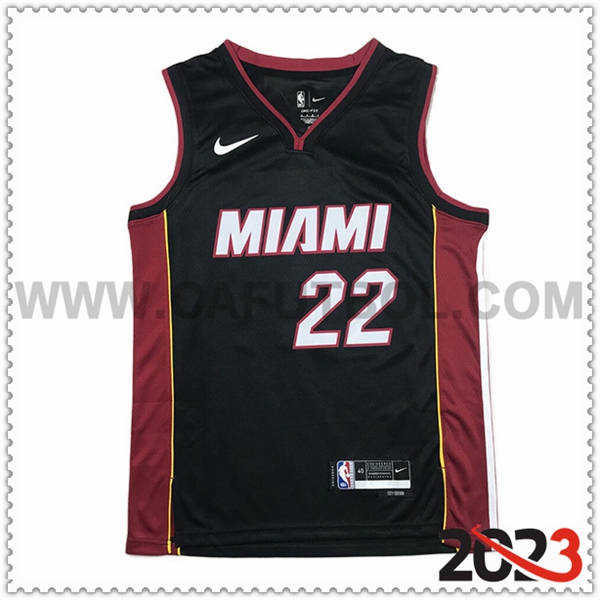 Camisetas Miami Heat (BUTLER #22) 2023/24 Amarillo