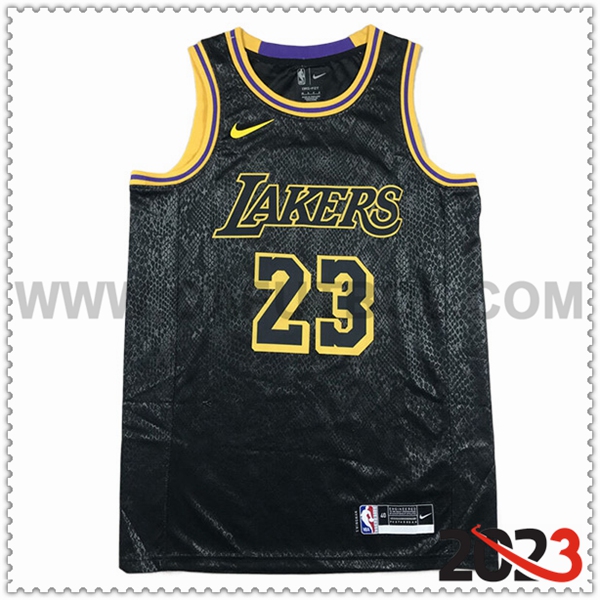 Camisetas San Antonio Spurs (JAMES #23) 2023/24 Negro