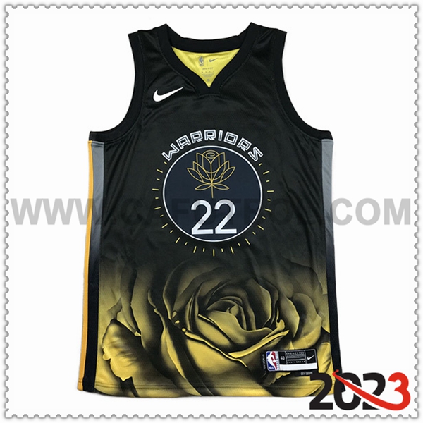 Camisetas Golden State Warriors (WIGGINS #22) 2023/24 Negro