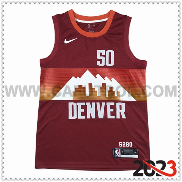 Camisetas Denver Nuggets (GOROON #50) 2023/24 Rojo