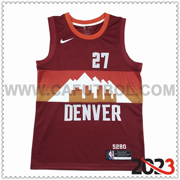 Camisetas Denver Nuggets (MURRAY #27) 2023/24 Rojo