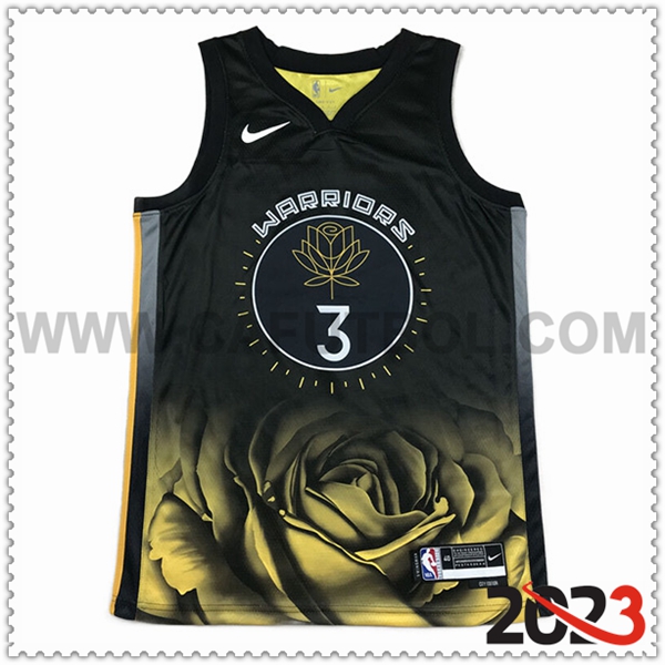 Camisetas Golden State Warriors (PAUL #3) 2023/24 Negro