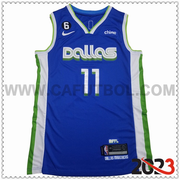 Camisetas Dallas Mavericks (IRVING #11) 2023/24 Azul