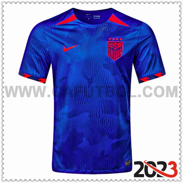 Segunda Camiseta Equipo Estados Unidos 2023 2024