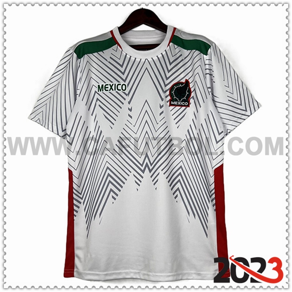 Camiseta Equipo Mexico Blanco 2023 2024