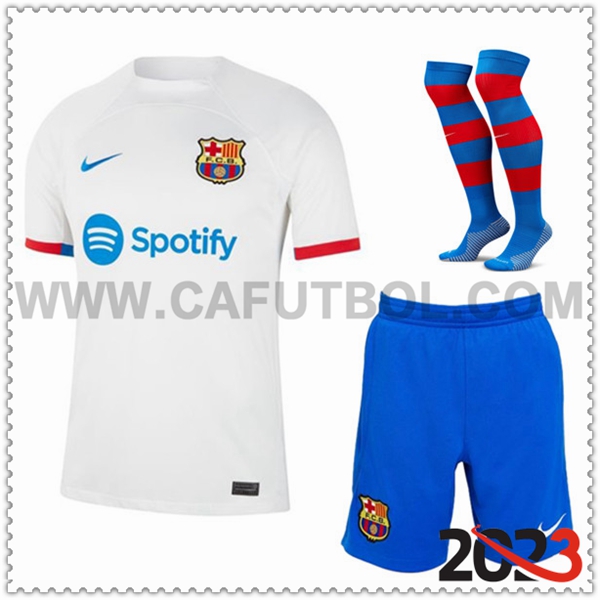 Segunda Equipacion del FC Barcelona (Pantalones + Calcetines) 2023 2024