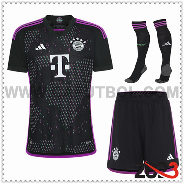 Segunda Equipacion del Bayern Munich (Pantalones + Calcetines) 2023 2024
