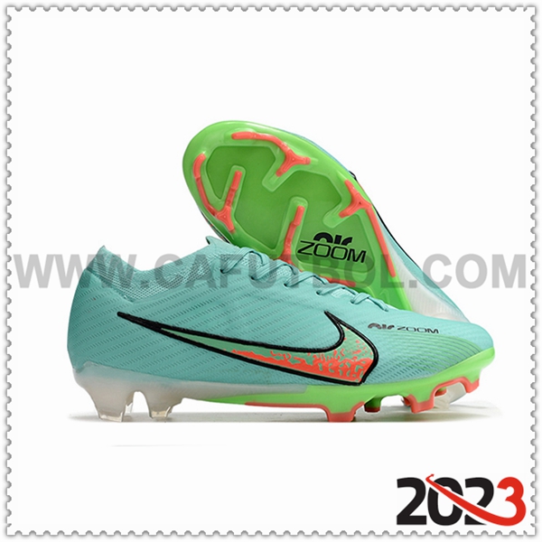 Nike Zapatos de Futbol Air Zoom Mercurial Superfly IX Elite FG Verde -02