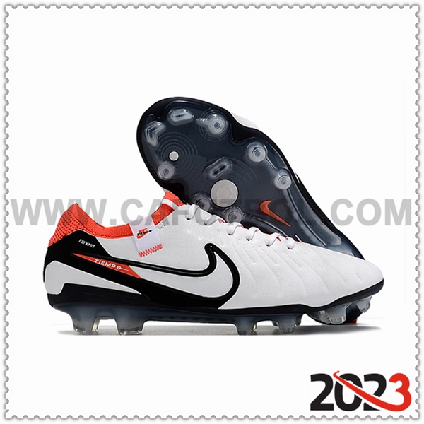 Nike Zapatos de Futbol Tiempo Legend X Elite FG Blanco -02