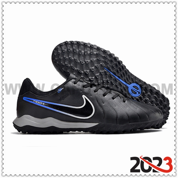 Nike Zapatos de Futbol Tiempo Legend X Academy TF Negro