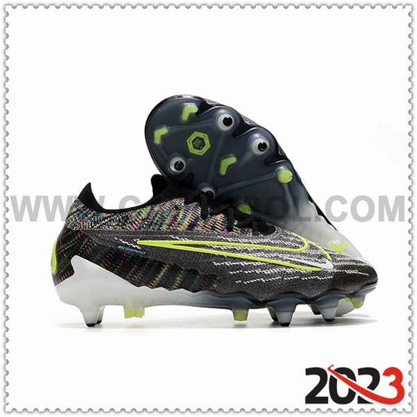 Nike Zapatos de Futbol Phantom GX Elite Link PRO SG Anti Clog Negro