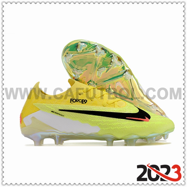 Nike Zapatos de Futbol Phantom GX Elite Link PRO SG Anti Clog Amarillo