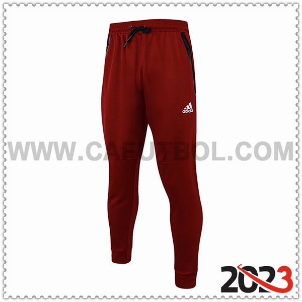 Pantalones Entrenamiento Adidas Rojo 2023 2024