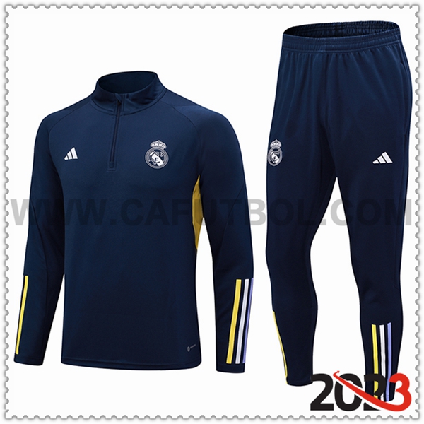 Chandal Futbol Real Madrid Azul marino 2023 2024 -04