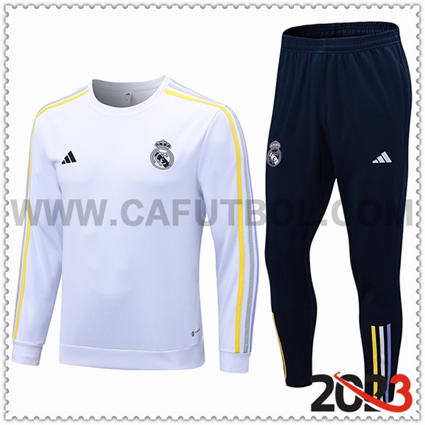 Chandal Futbol Real Madrid Blanco 2023 2024 -04