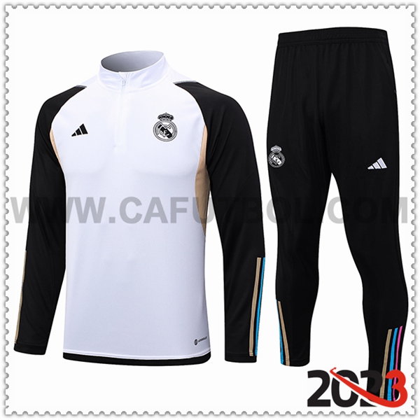 Chandal Futbol Real Madrid Blanco 2023 2024 -03