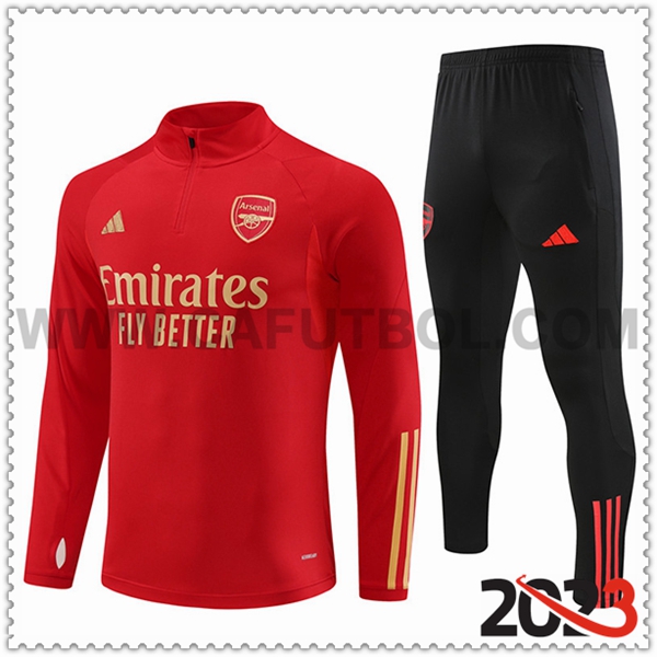 Chandal Futbol Arsenal Rojo 2023 2024 -02