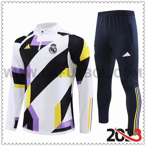 Chandal Futbol Real Madrid Blanco 2023 2024 -02