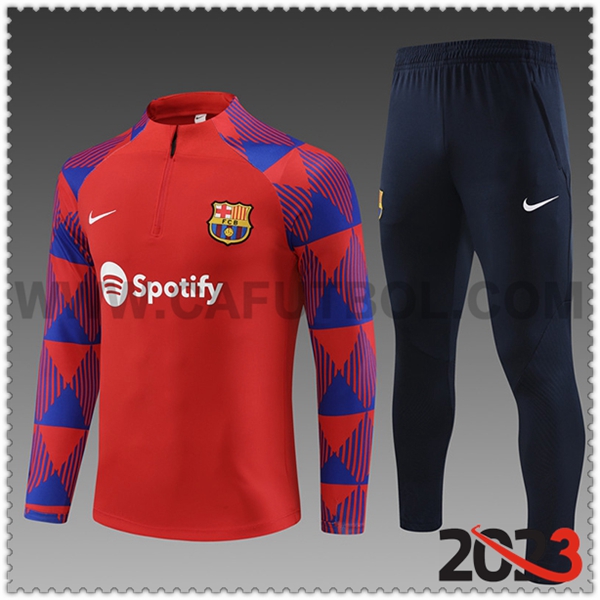 Chandal Futbol FC Barcellona Ninos Rojo 2023 2024