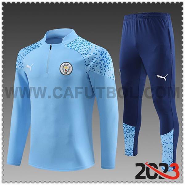 Chandal Futbol Manchester City Ninos Azul Claro 2023 2024 -02