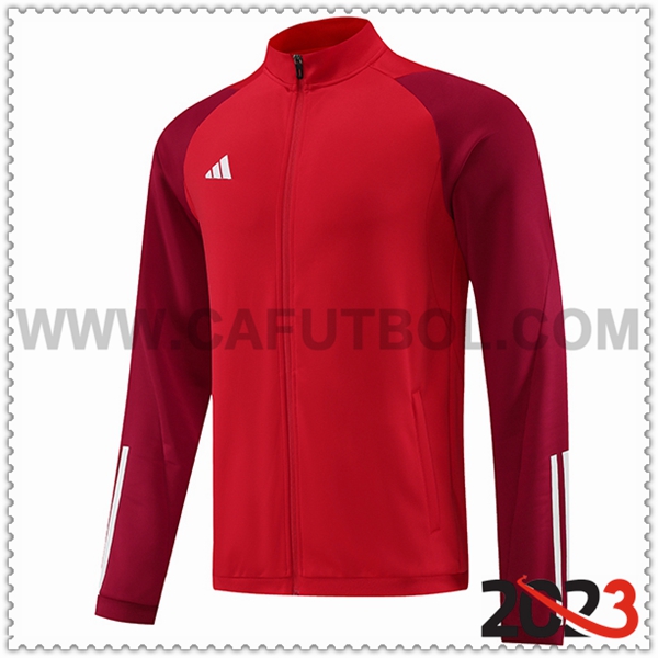 Chaquetas Futbol Adidas Rojo 2023 2024 -03