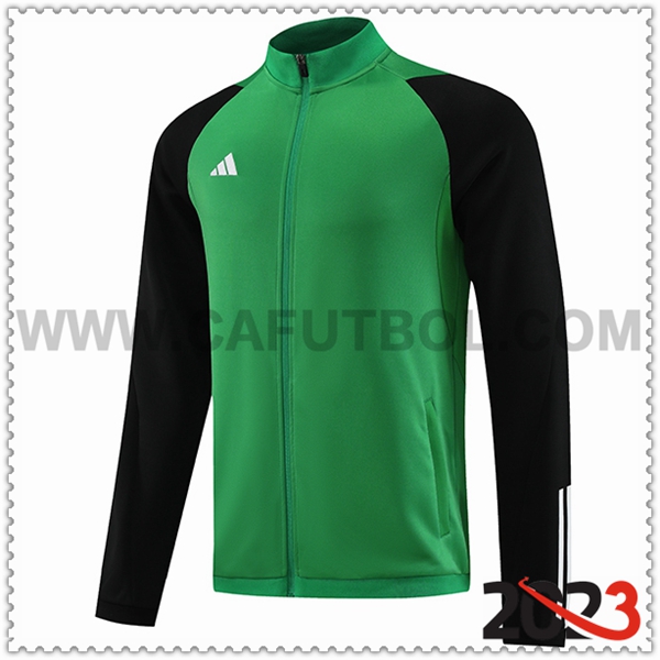 Chaquetas Futbol Adidas Verde 2023 2024 -02