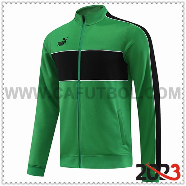 Chaquetas Futbol PUMA Verde 2023 2024