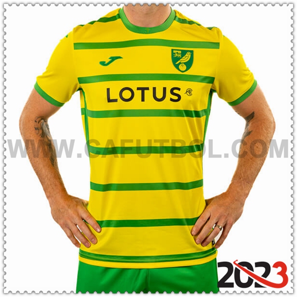 Primera Camiseta Futbol Norwich City 2023 2024