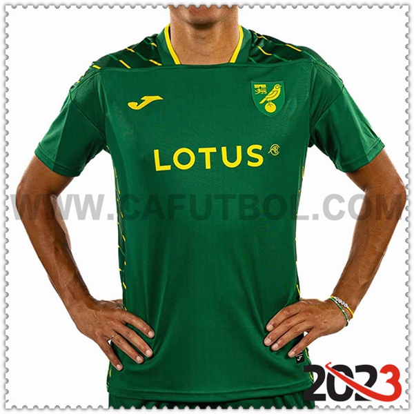 Segunda Camiseta Futbol Norwich City 2023 2024