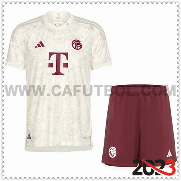 Tercera Equipacion del Bayern Munich + Pantalones Cortos 2023 2024