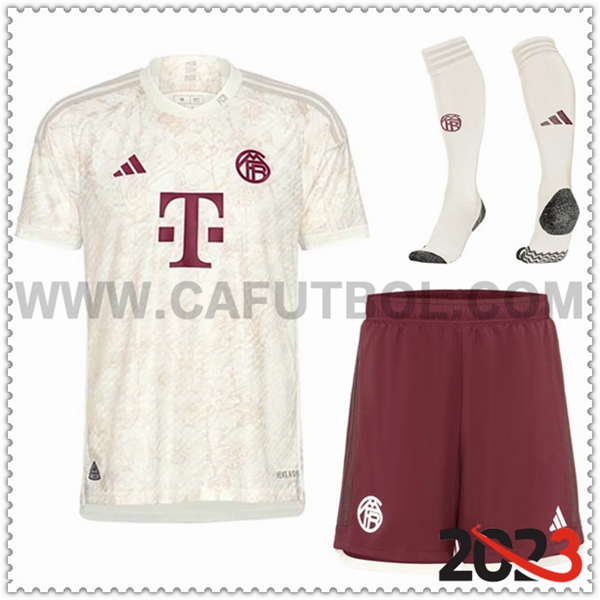 Tercera Equipacion del Bayern Munich (Pantalones + Calcetines) 2023 2024