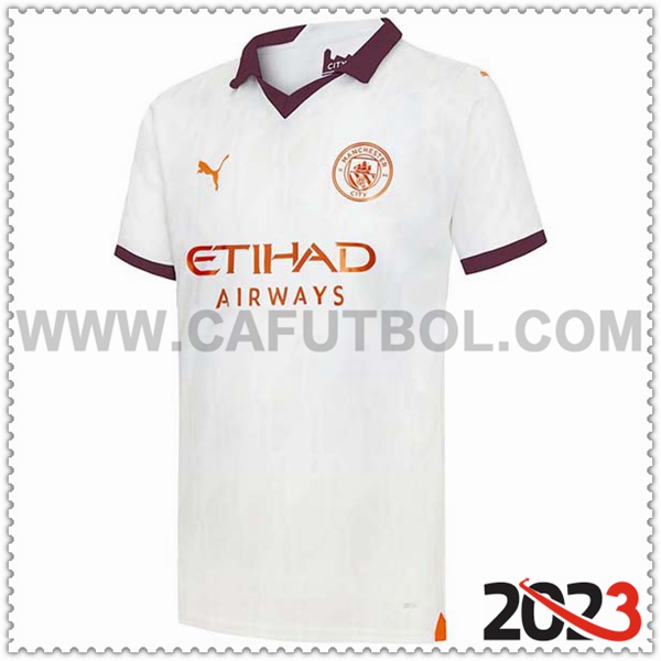 Segunda Camiseta Futbol Manchester City 2023 2024
