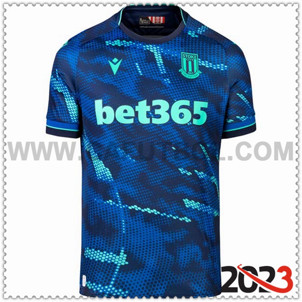 Segunda Camiseta Futbol Stoke City 2023 2024
