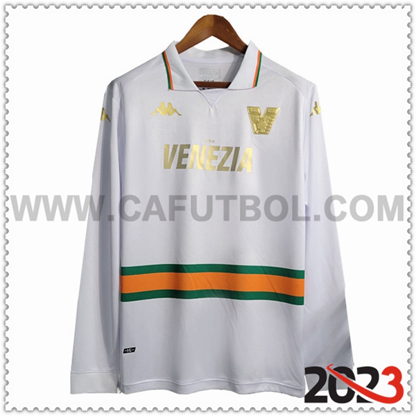 Segunda Camiseta Futbol Venezia FC Mangas largas 2023 2024